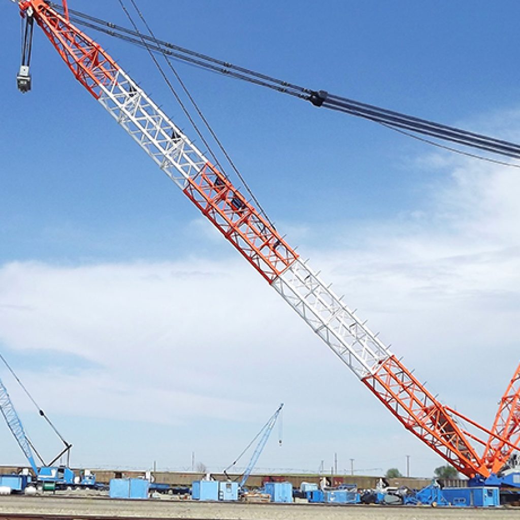 Heavy Lifting Lampson Crane